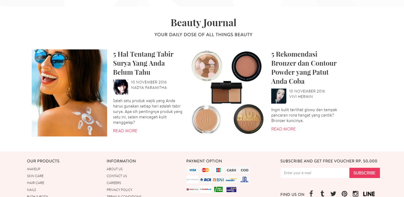 Sociolla Beauty Journal
