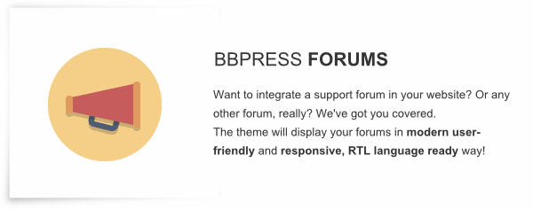 bbPress Forums - Want to integrate a support forum in your website? Or any other forum, really? We've got you covered. 