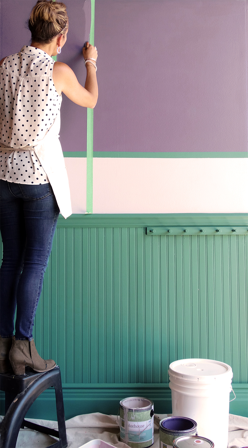 Colorhouse paint DIY project with ACME Farms + Kitchen