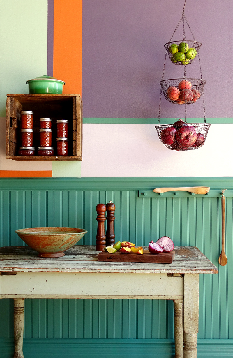 Colorhouse paint DIY project with ACME Farms + Kitchen