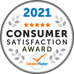 2021 Consumer Satisfaction Award 2021 Consumer Satisfaction Award