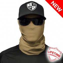 One Size Unisex Salt Armour SA Tactical Tan Face Shield