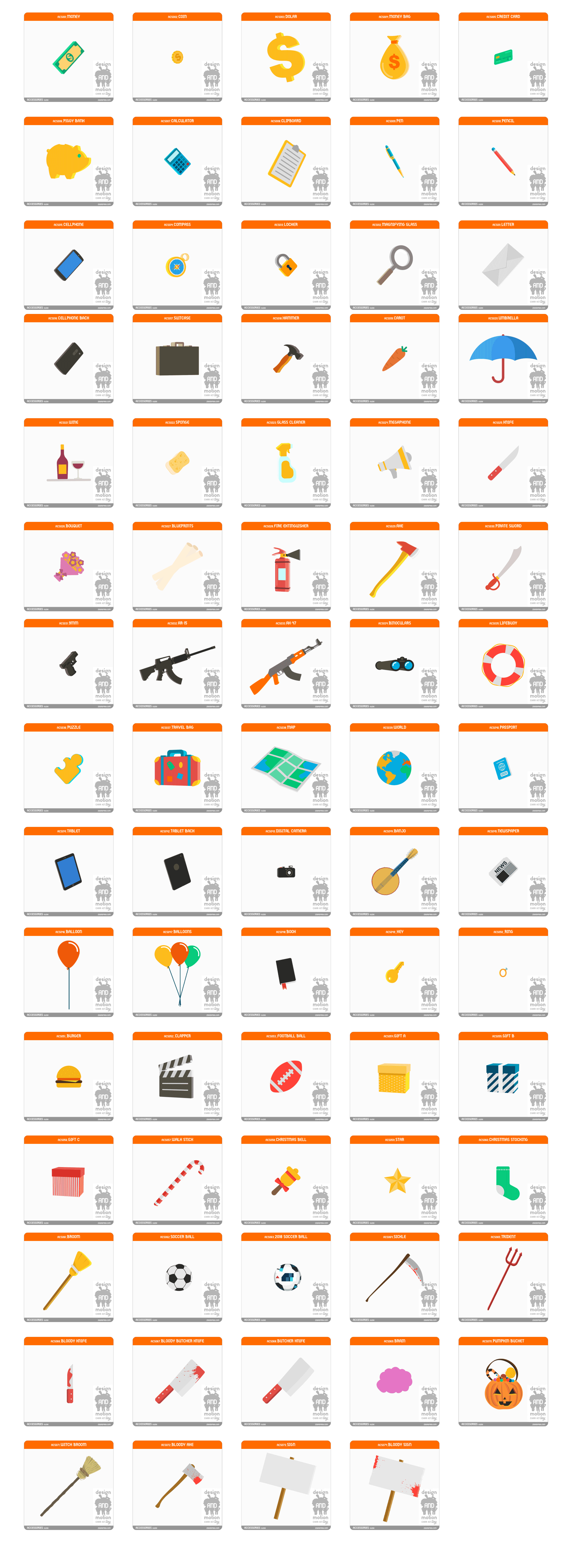 Design and  Motion Char Kit Tiny - 8