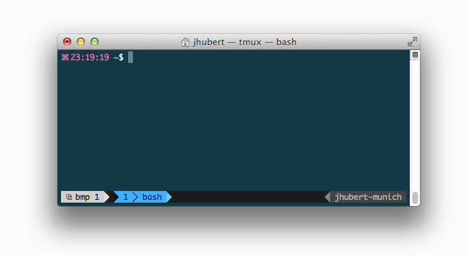 tmux after