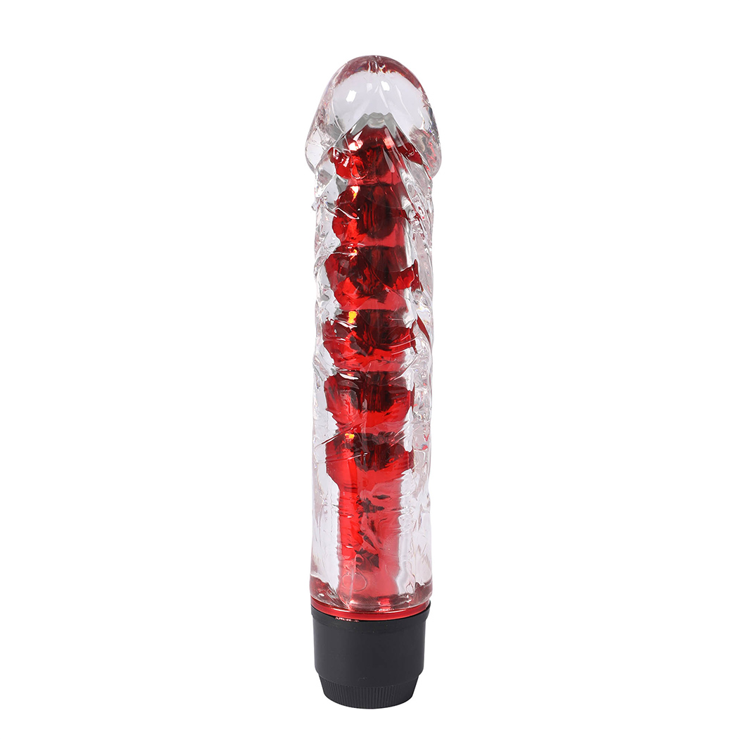 Multi Speed Rotating Vibrator Realistic Dildo Dong Stimulator Sex Toy Adult Red