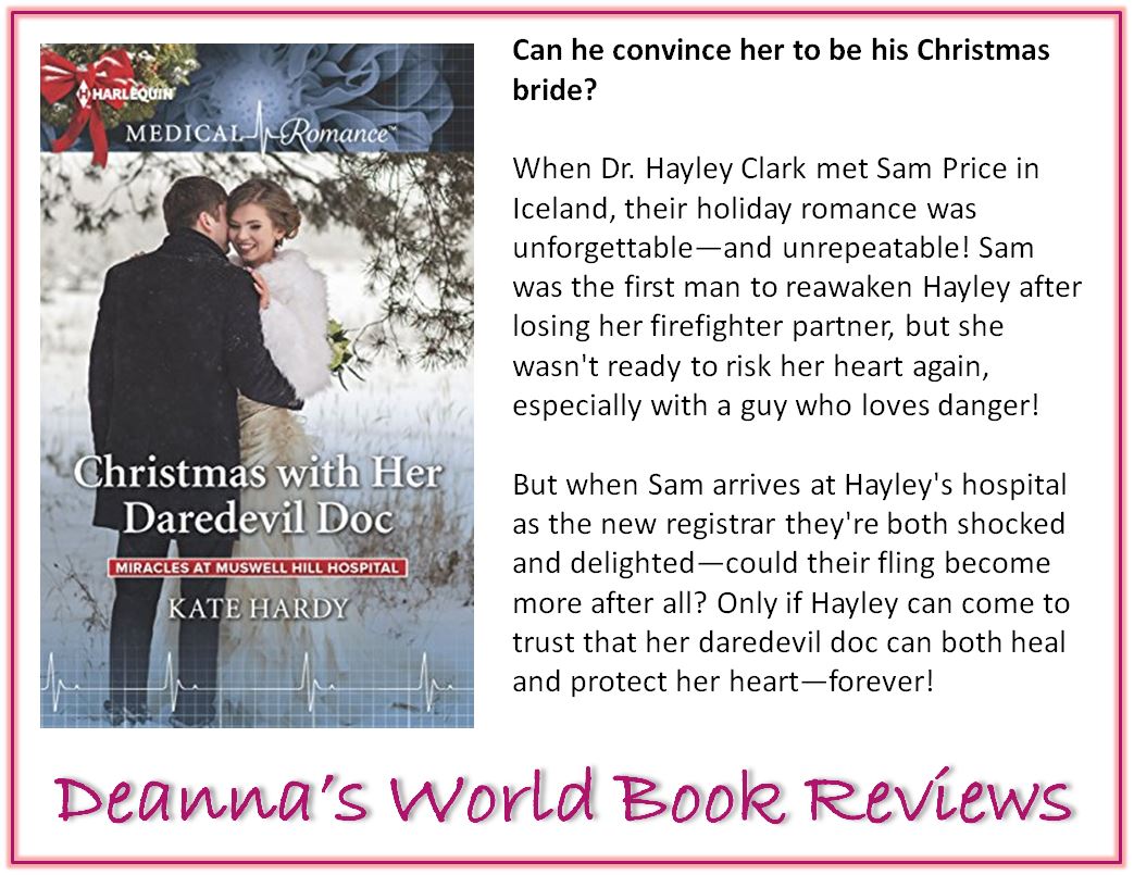 Christmas with her Daredevil Doc by Kate Hardy blurb