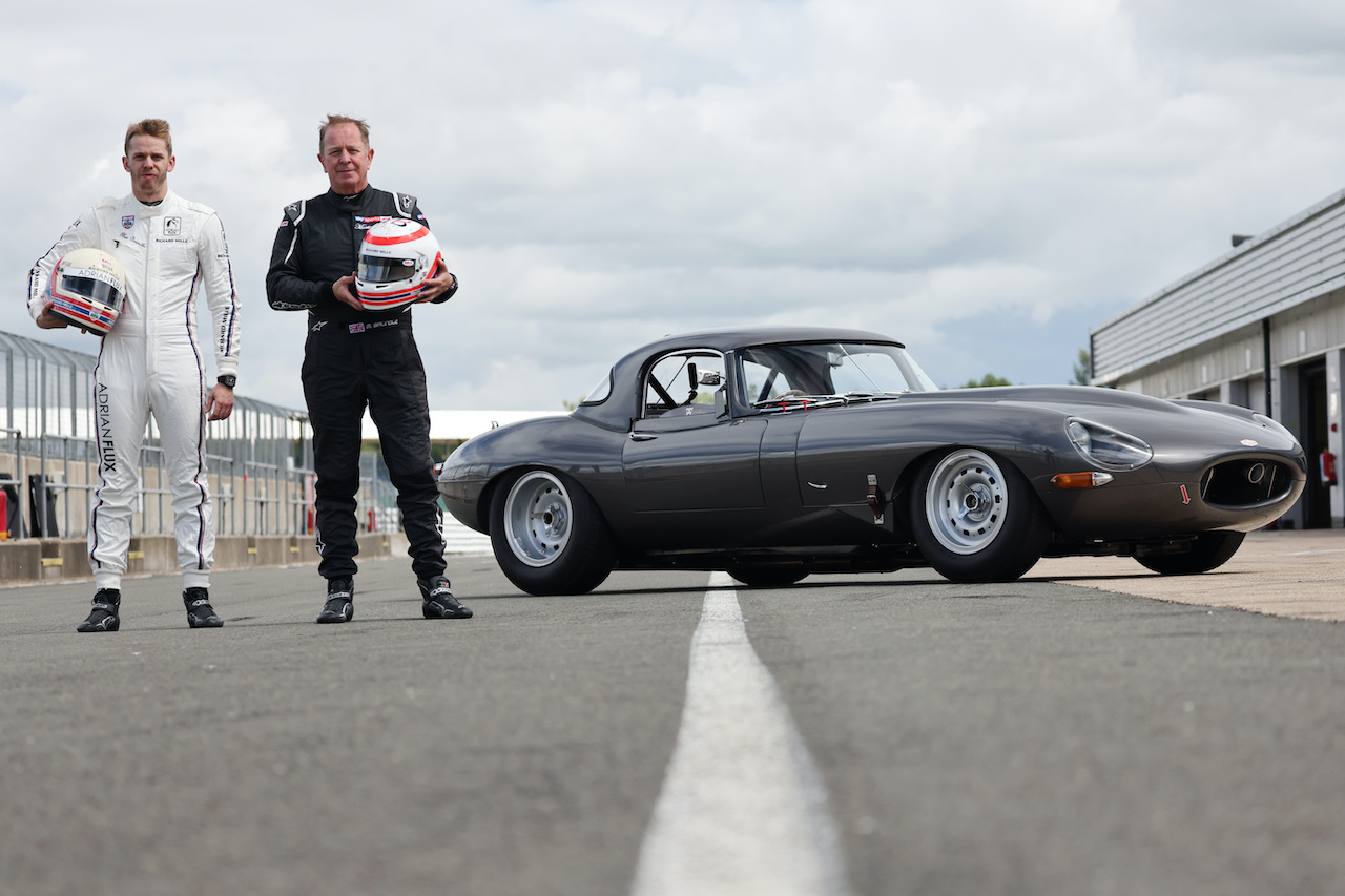 Martin and Alex Brundle to race Jaguar E-type at The Classic