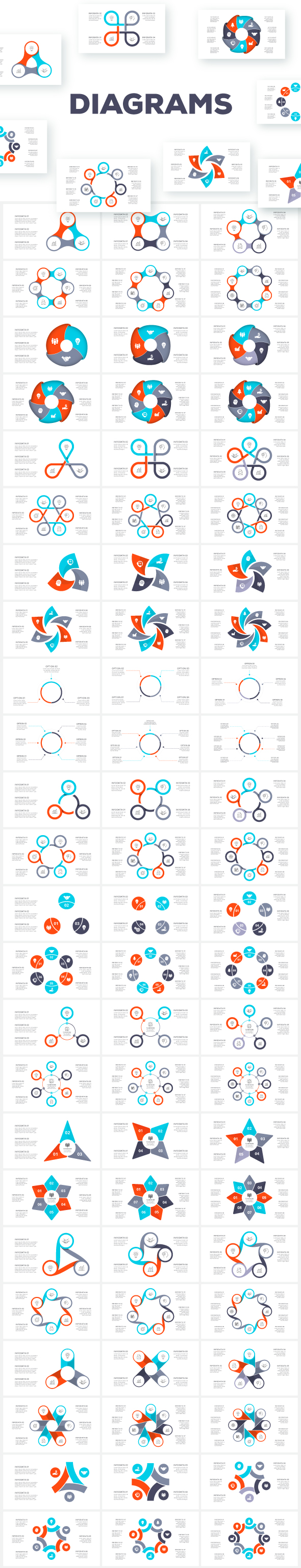 Multipurpose Infographics PowerPoint Templates v.5.4 - 178