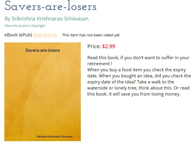 Savers Are Losers
