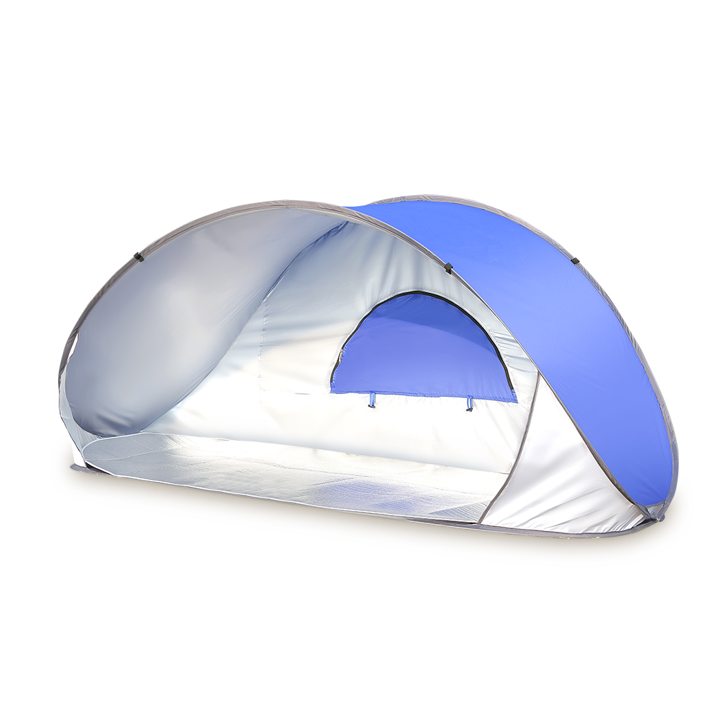 TopSellers-Pop Up Tent Blue 220x90x102cm - UV Resistant Family Camping