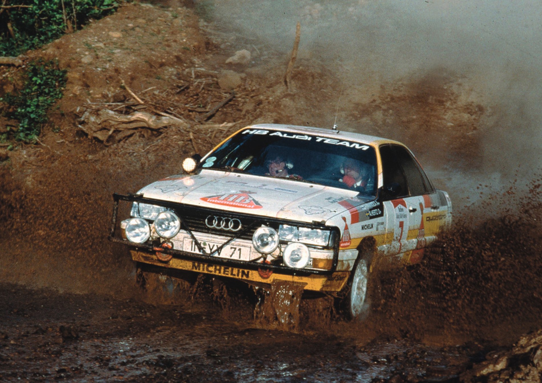 Audi UK Rally Team recall iconic game changing Audi quattro