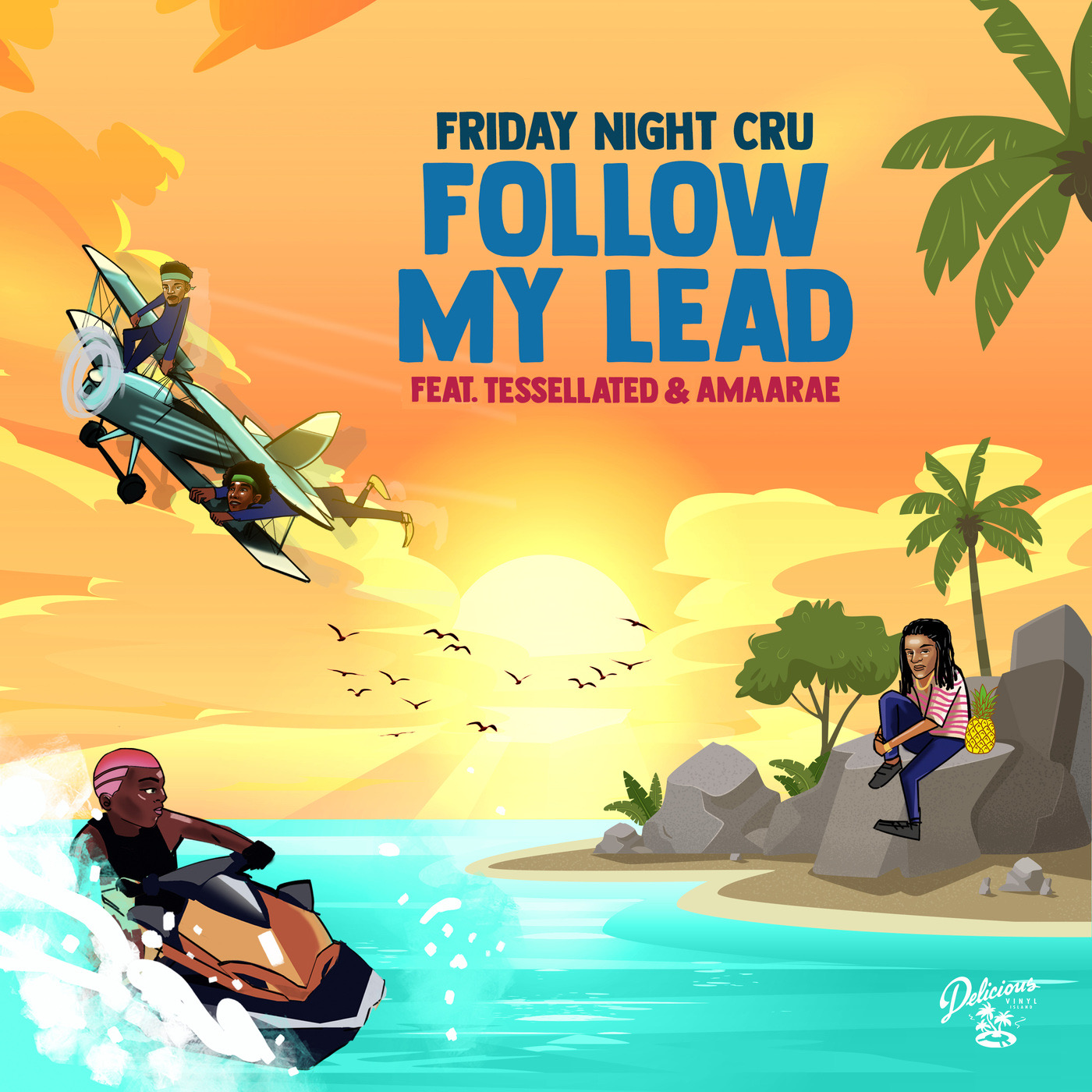 FRIDAY NIGHT CRU ft Tessellated & amaarae - Follow My Lead