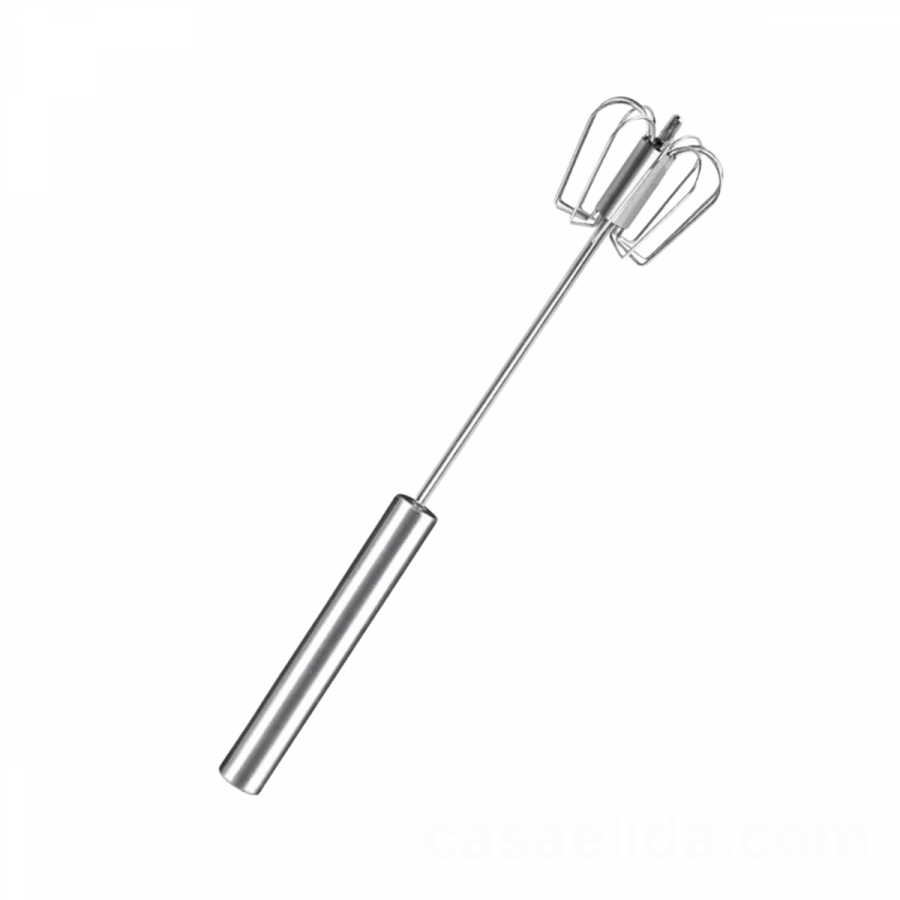 Batidora manual acero inox, 31cm