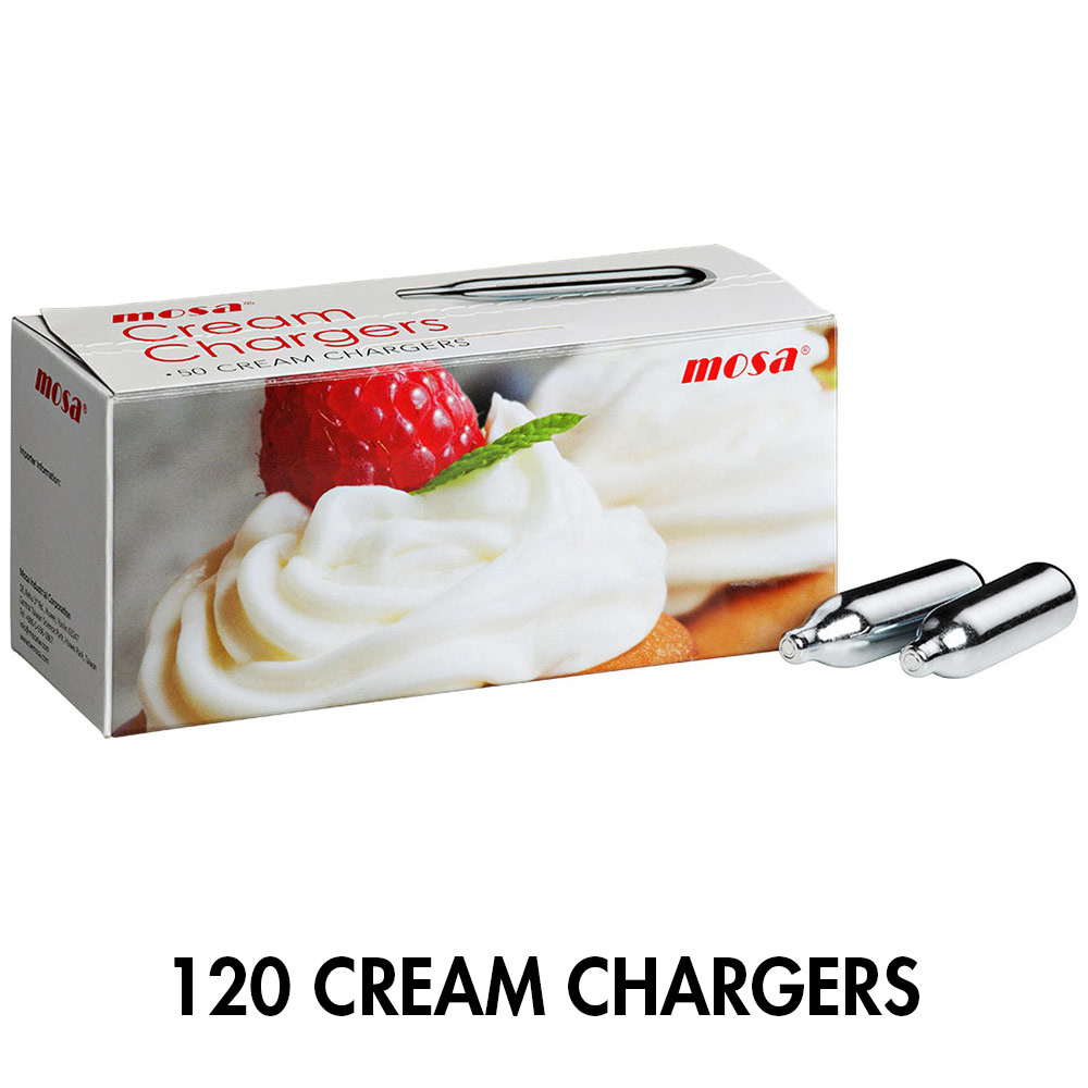Mosa Cream Chargers 8g Whipped Canisters Whipper Charger Whip Gas