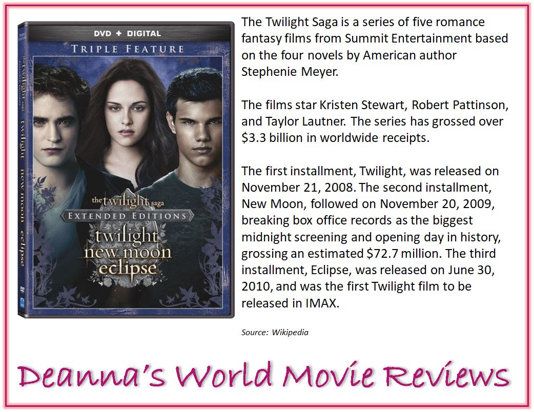 Twilight Saga blurb