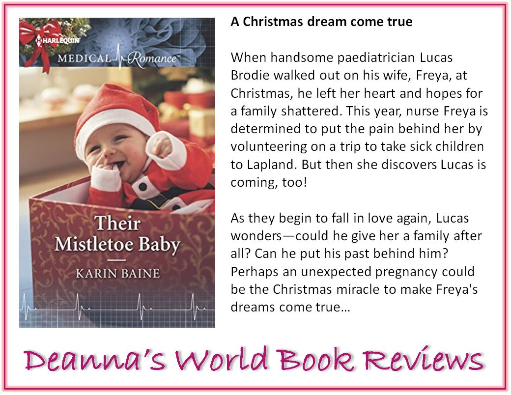 Their Mistletoe Baby by Karin Baine blurb