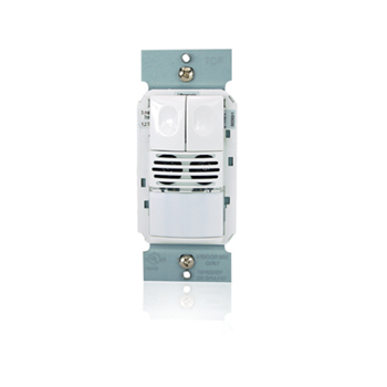 DSW302W - Wattstopper® Multi-Way Dual Technology Occupancy Sensor Dual-Relay, 120/277V, White