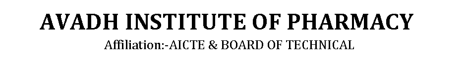 Avadh Institute Of Pharmacy