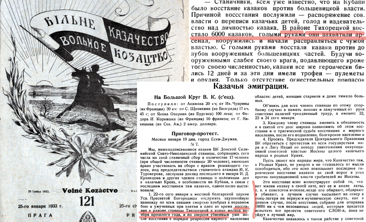 Разоблачение фейка о казачьем восстании в станице Тихорецкой Разоблачение фейка о казачьем восстании в станице Тихорецкой