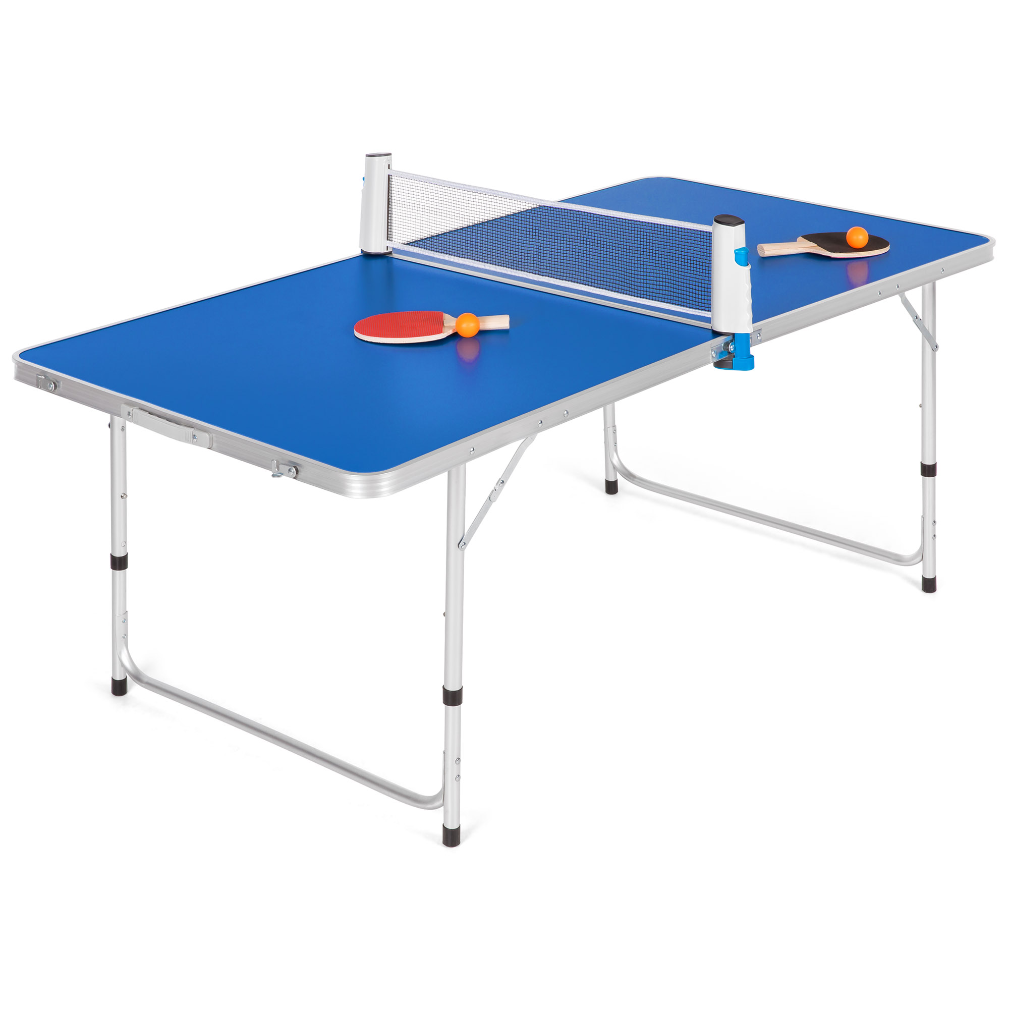 BCP 58in Portable Folding Ping Pong Table Game Set w/ Balls, Paddles, Net 842957101702 eBay