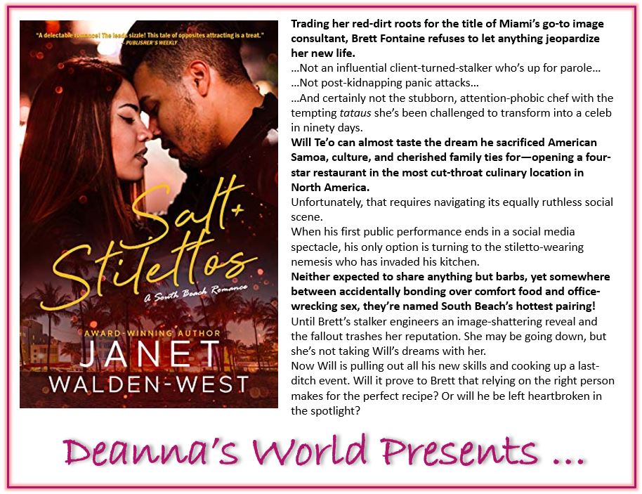 Salt and Stilettos by Janet Walden-West blurb