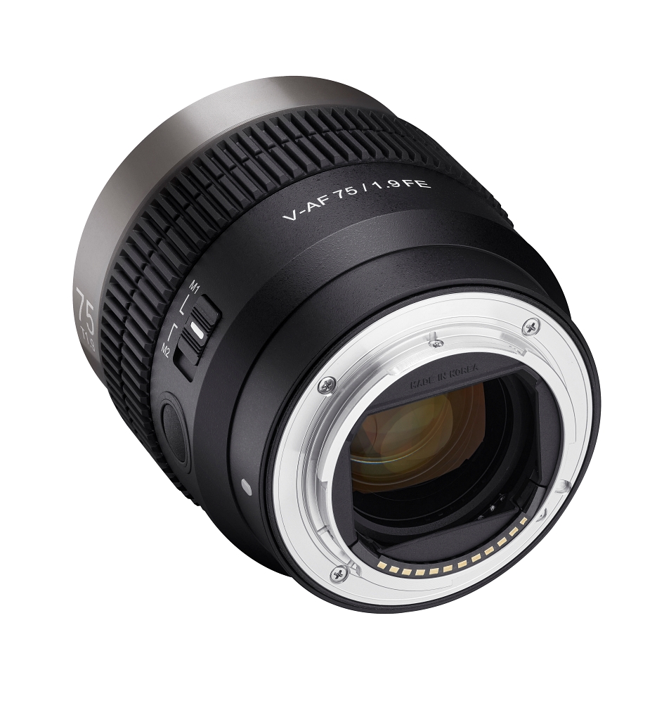 Samyang V AF 75mm T1.9 FE