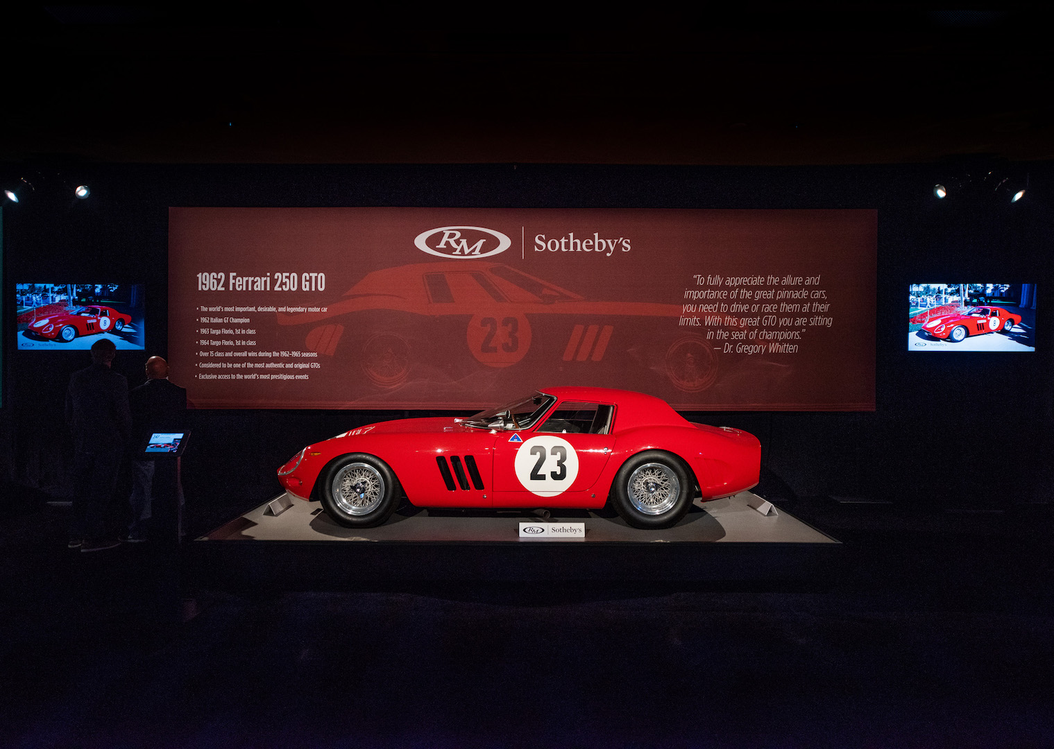 Take to the Road News 1962 Ferrari 250 GTO breaks world record with RM Sotheby’s in Monterey