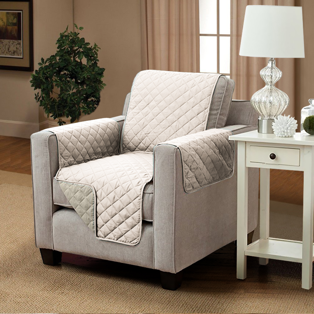 Sofa Cover Quilted Couch Covers Lounge Protector Waterproof Slipcovers