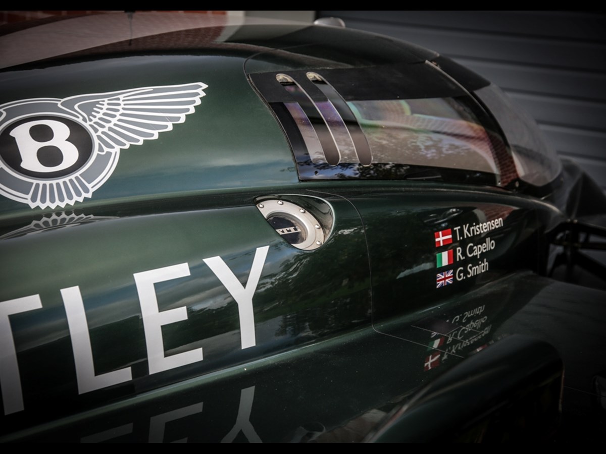 Team Bentley racing automobilia set for Historics December sale