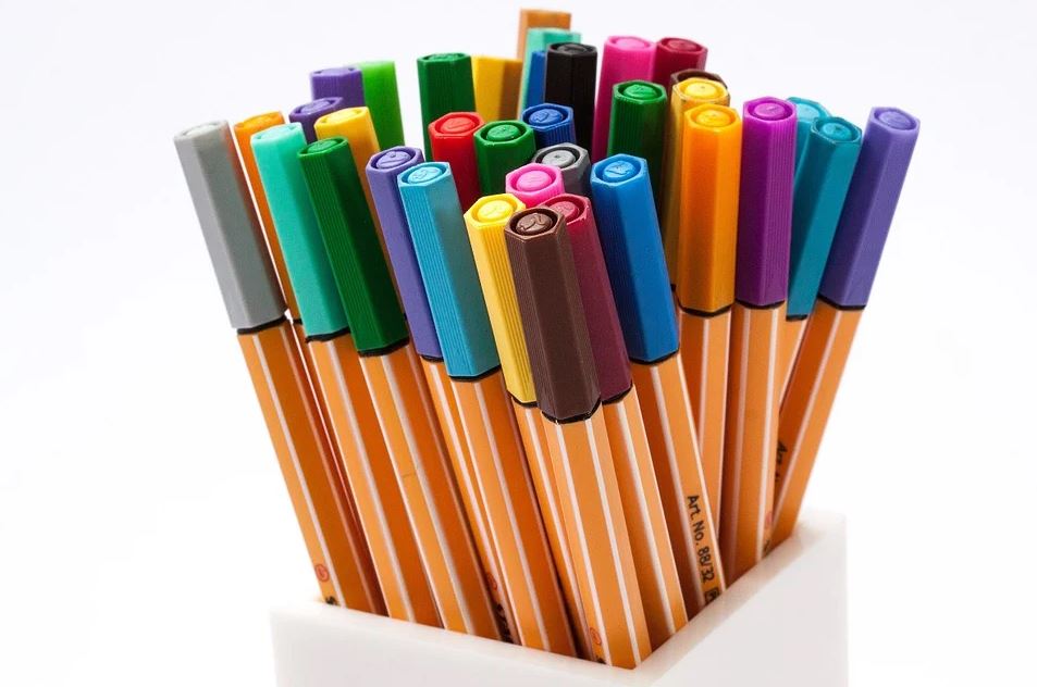 Colored pencils