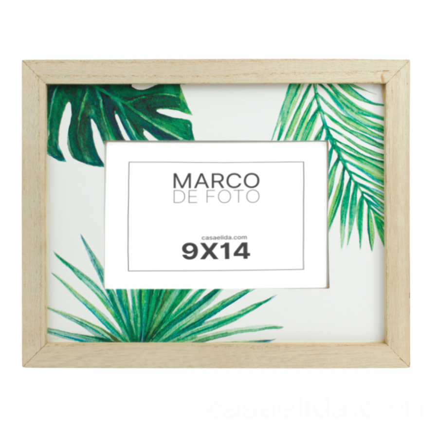 Marco de foto 19x24cm, madera mdf