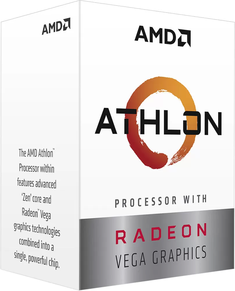 AMD Athlon 3000G 3.5 GHz Dual-Core AM4 Processor YD3000C6FHBOX