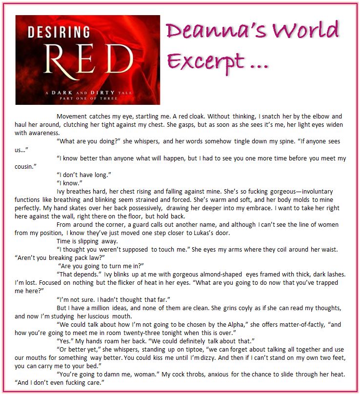 Desiring Red by Kristin Miller excerpt