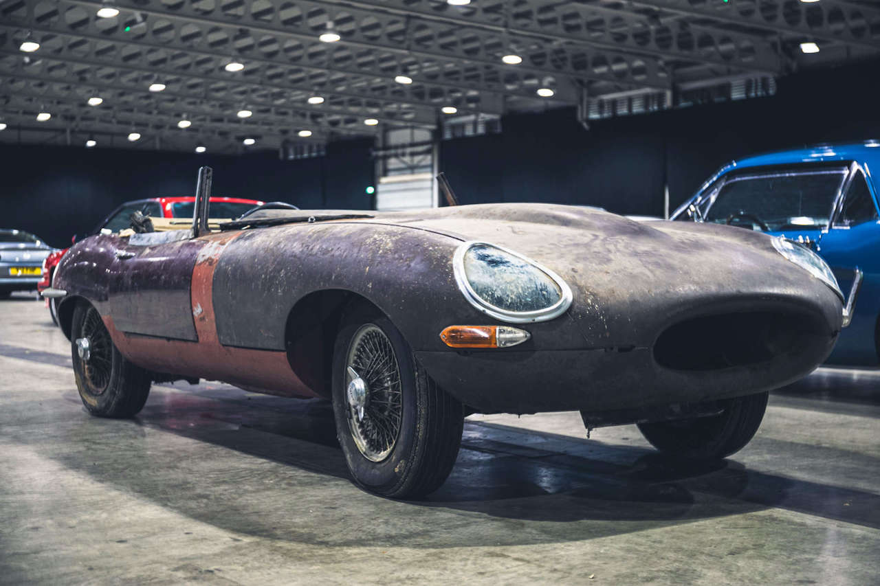 Chassis No 60 Jaguar E-Type up for grabs with Silverstone Auctions