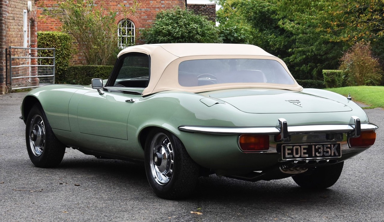 Kevin Keegan's 1972 Jaguar E-Type restored