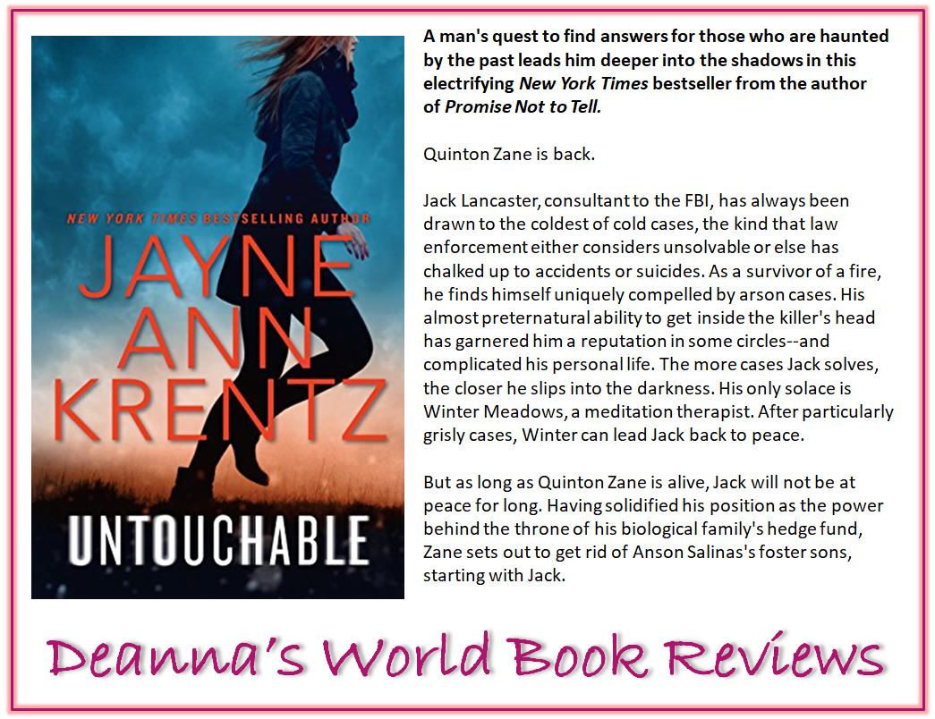 Untouchable by Jayne Ann Krentz blurb