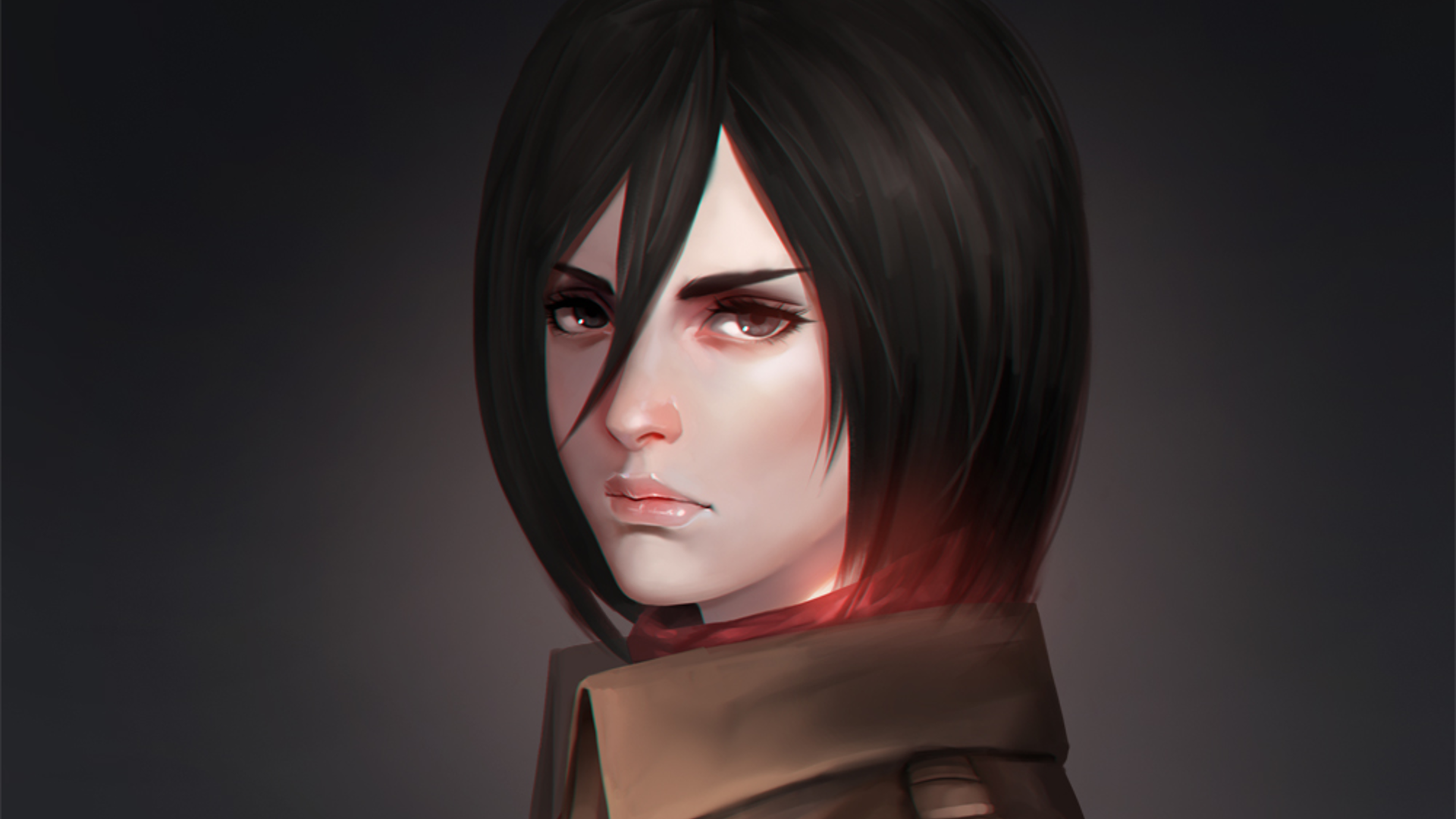 Wallpaper Attack On Titan 314 Shingeki no Kyojin, anime, Mikasa Ackerman, anime girls