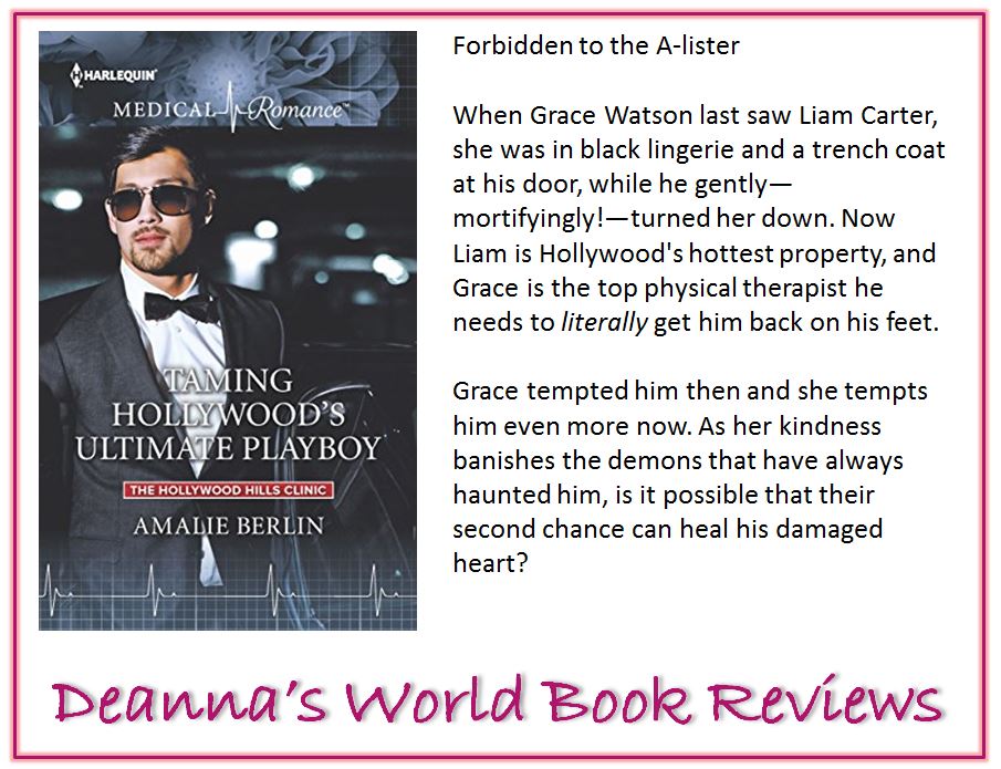 Taming Hollywood's Ultimate Playboy by Amalie Berlin blurb