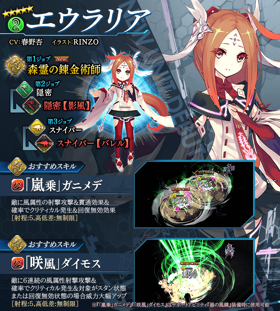 【タガタメ】エウラリアは強い？評価と運用まとめ