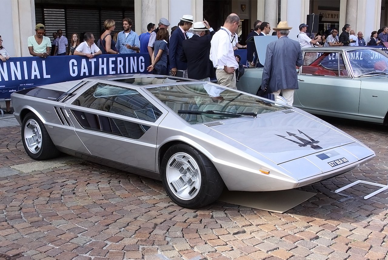 50 years of the Maserati Boomerang