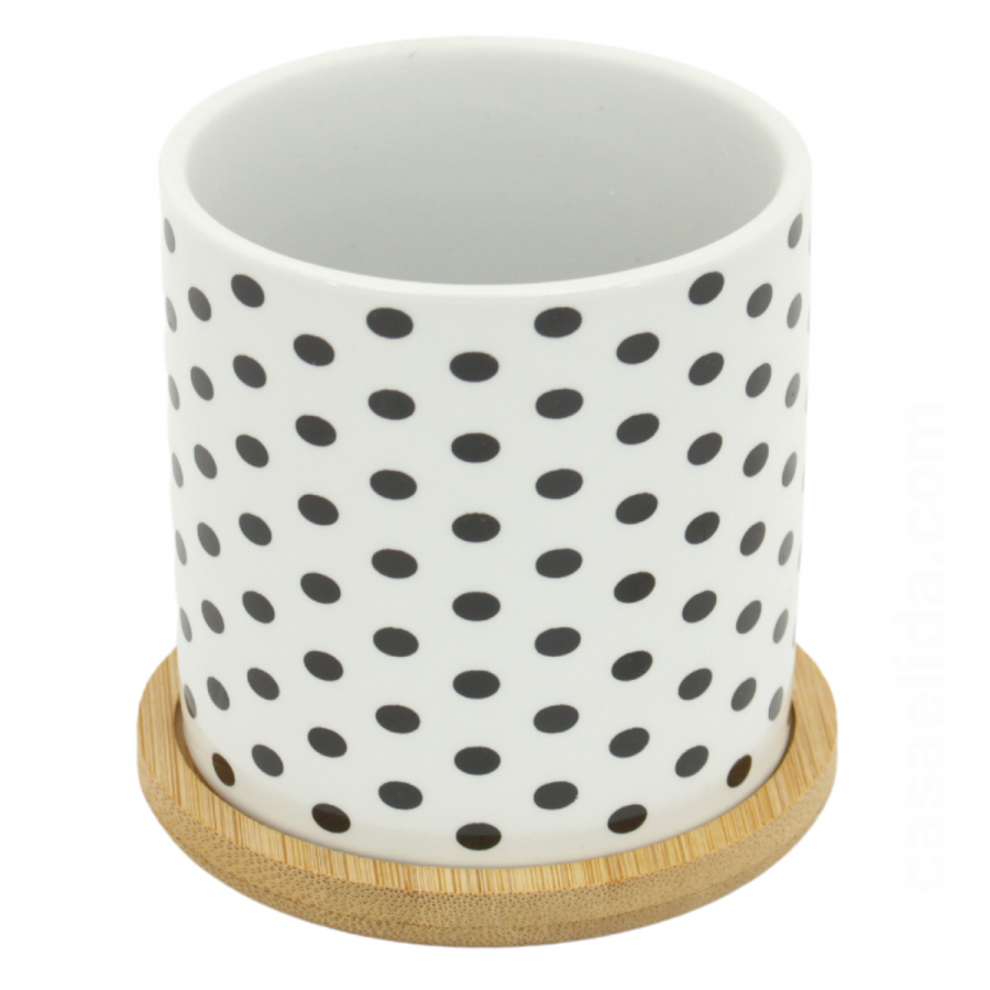 Mini maceta 8x7.5xØ7.5cm, cerámica