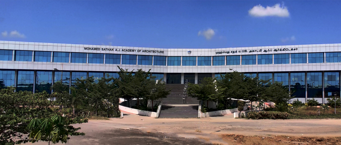 Mohamed Sathak A.J. Academy of Architecture, Chennai Image