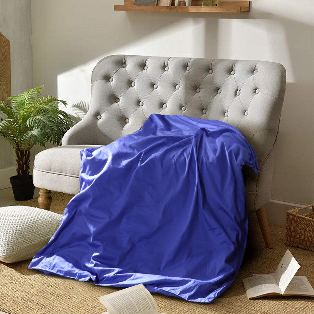 DreamZ Cotton Zipper Cover for Kids Weighted Blanket Washable Protector