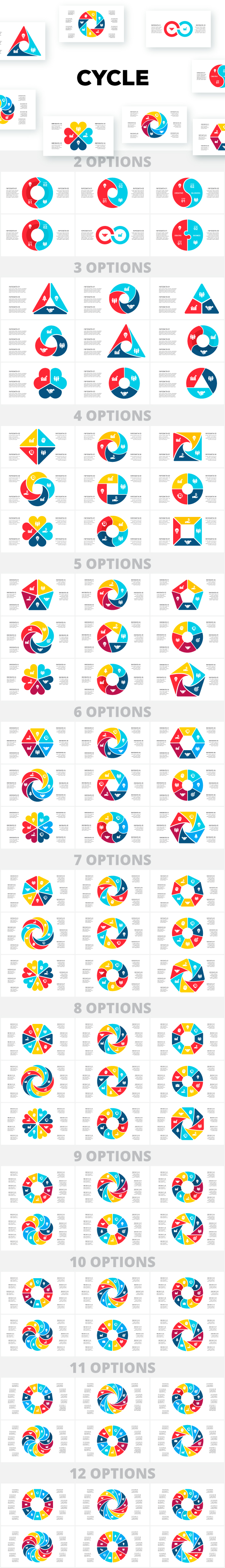 Multipurpose Infographics PowerPoint Templates v.5.4 - 180