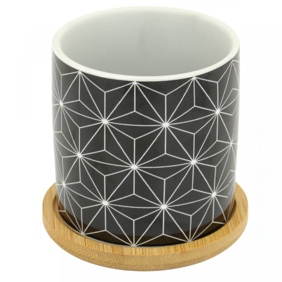 Mini maceta 8x7.5xØ7.5cm, cerámica