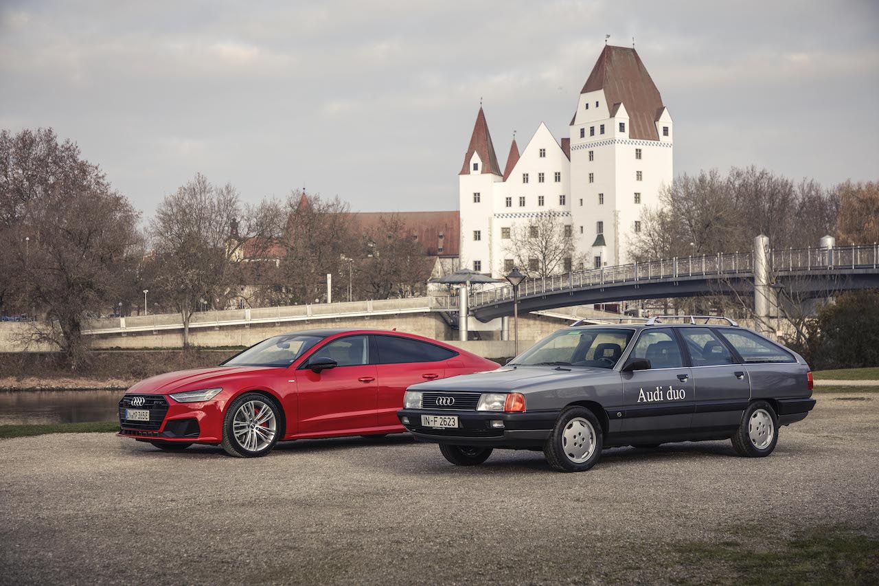 Audi 100 Avant quattro Duo inspires Audi's new Plug-In Hybrids