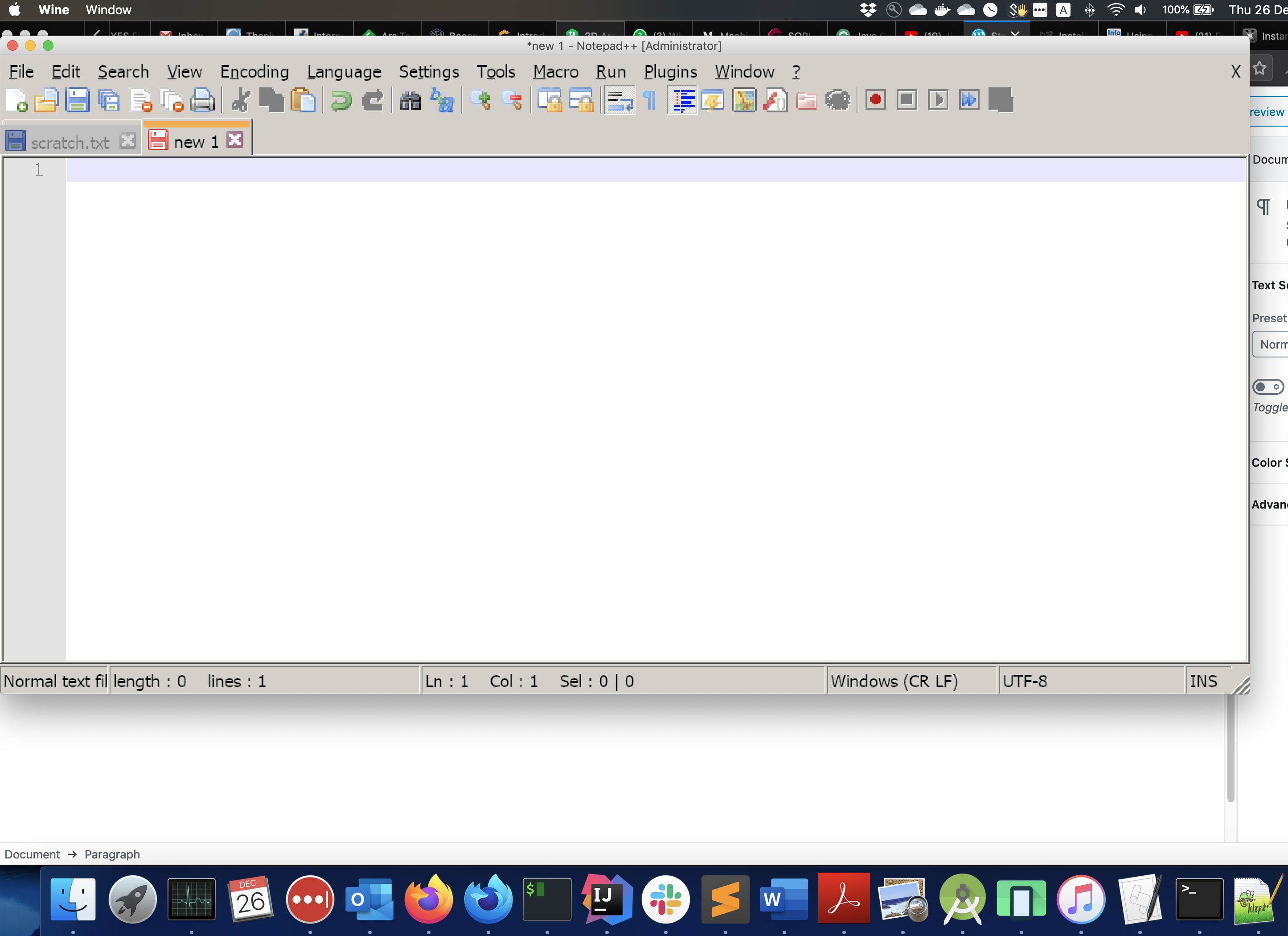 download the new version for mac Notepad++ 8.5.4