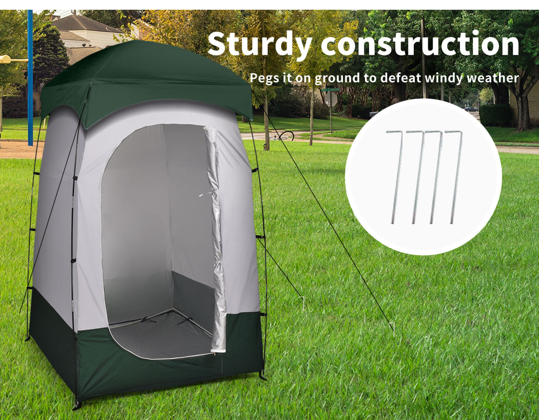Mountview Camping Toilet Tent Outdoor Portable Tents Change Room Ensuite Shelter 9356877069154