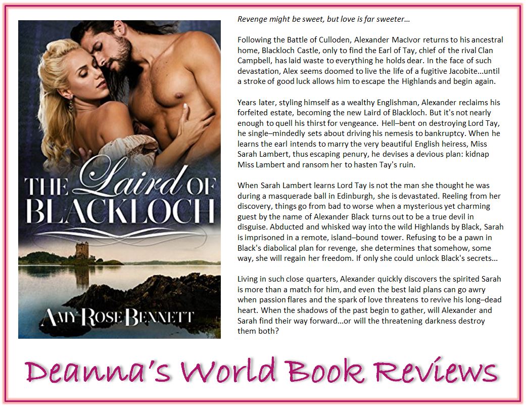 The Laird of Blackloch by Amy Rose Bennett blurb