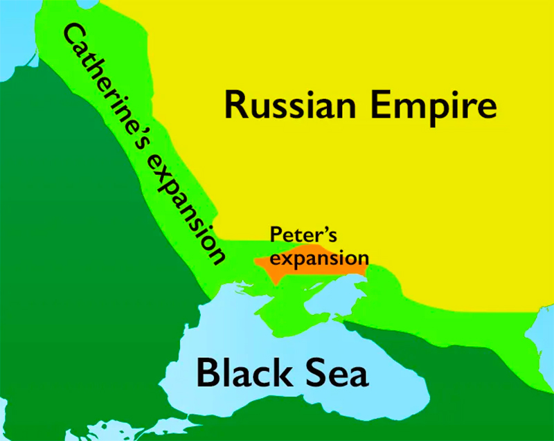 Russia-Ukraine War: Map of Russian expansion to the west